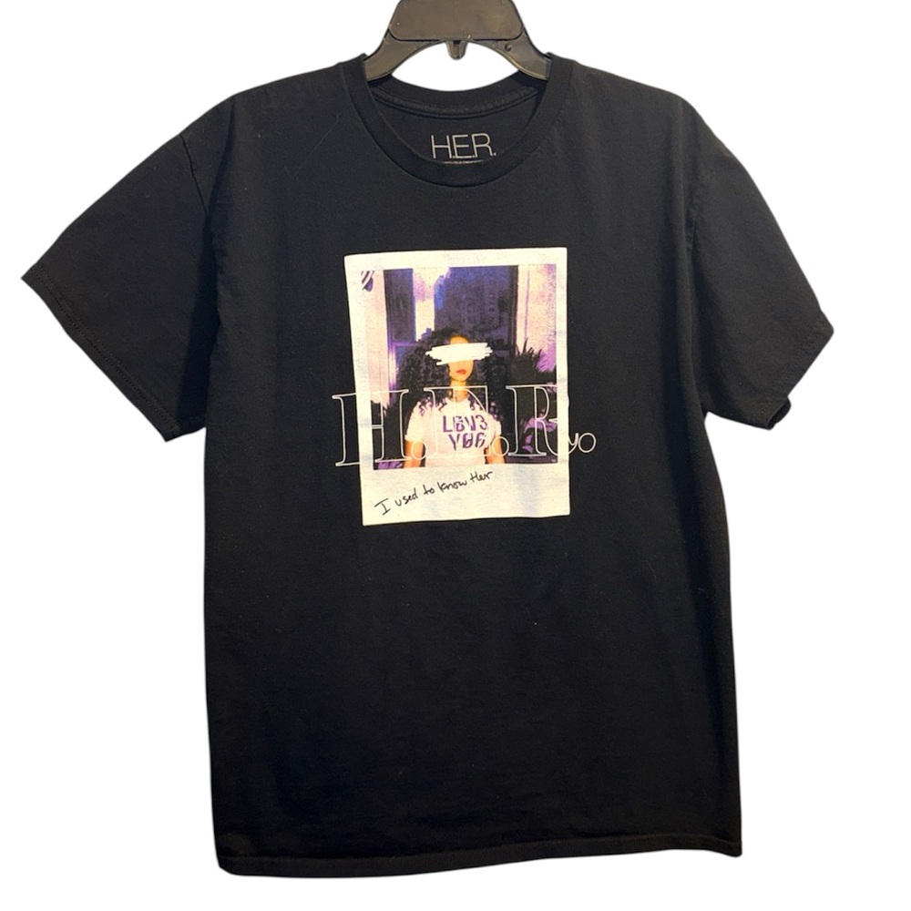 H.E.R I Used to Know Her Tour Concert Band Graphic TEE - LG